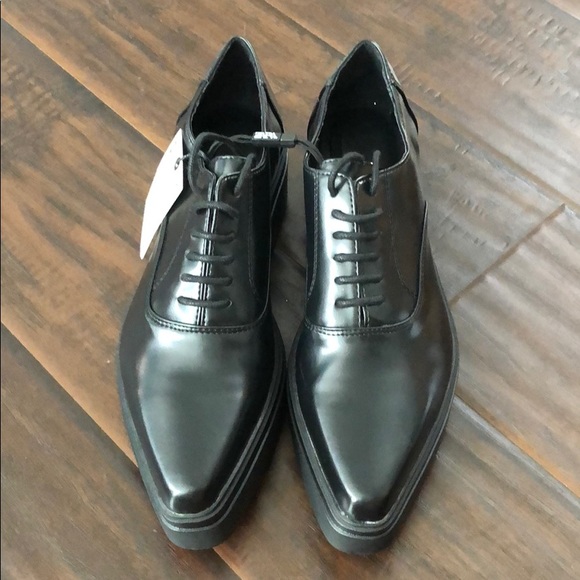 Zara Lace Up Derby Platform Loafer - Picture 5 of 6